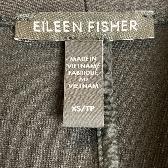 Eileen Fisher Ponte Knit Longline Tencel Blazer XS Washable Lagenlook Capsule - Picture 13 of 16
